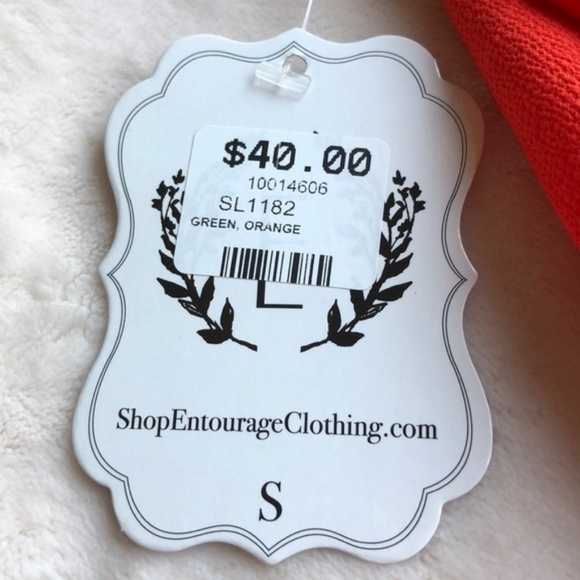 Orange She and Sky Romper - Picture 3 of 3